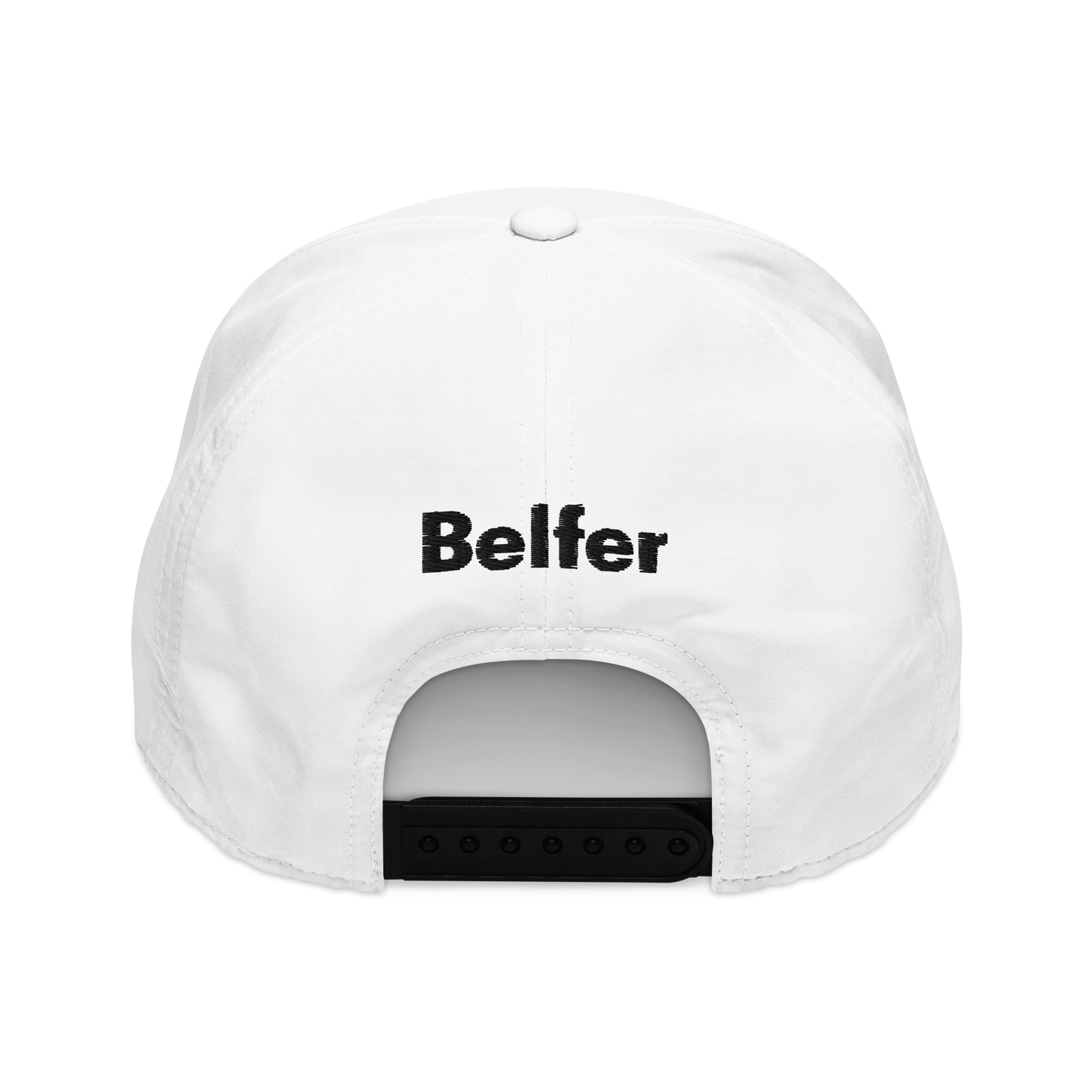 Belfer® Classic Hat Lion Crest White Back — Belfer® Premium Streetwear UK