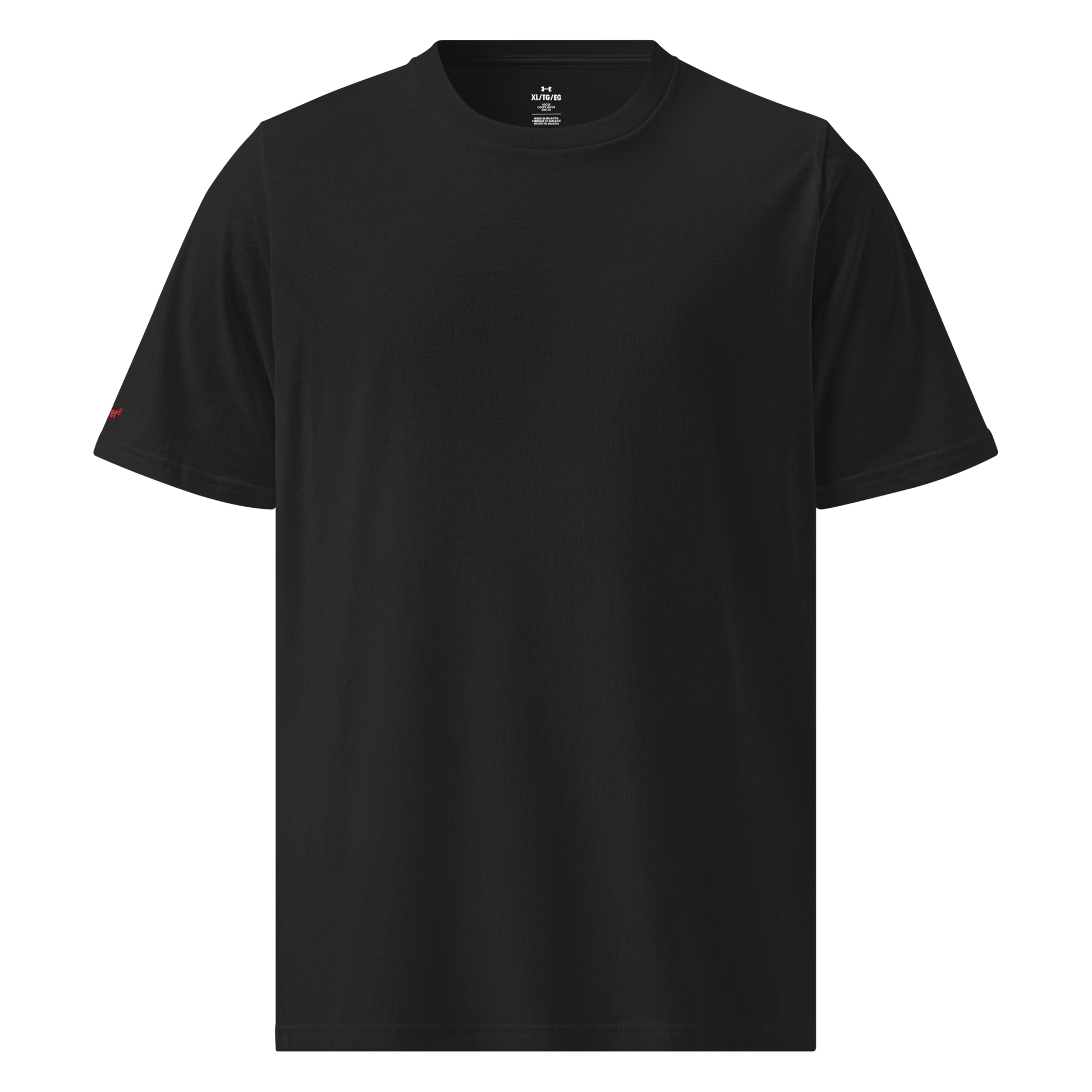 Belfer® Sport Athletic T-Shirt Black Front — Belfer® Premium Streetwear UK